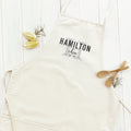 City and State w/ Initial - Custom Women's Apron