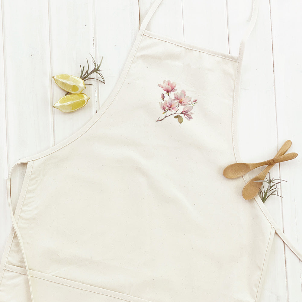 Magnolia Blossoms - Women's Apron