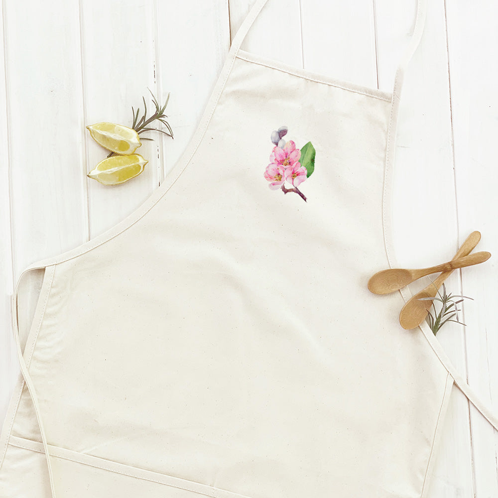 Apple Blossom Trio - Spring Women's Apron