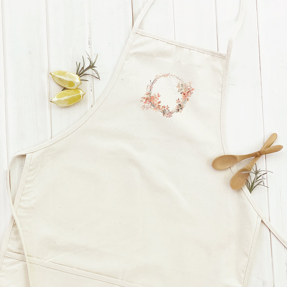 Delicate Autumn Wreath - Women's Apron