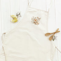 Fall Flowers - Customizable Women's Apron