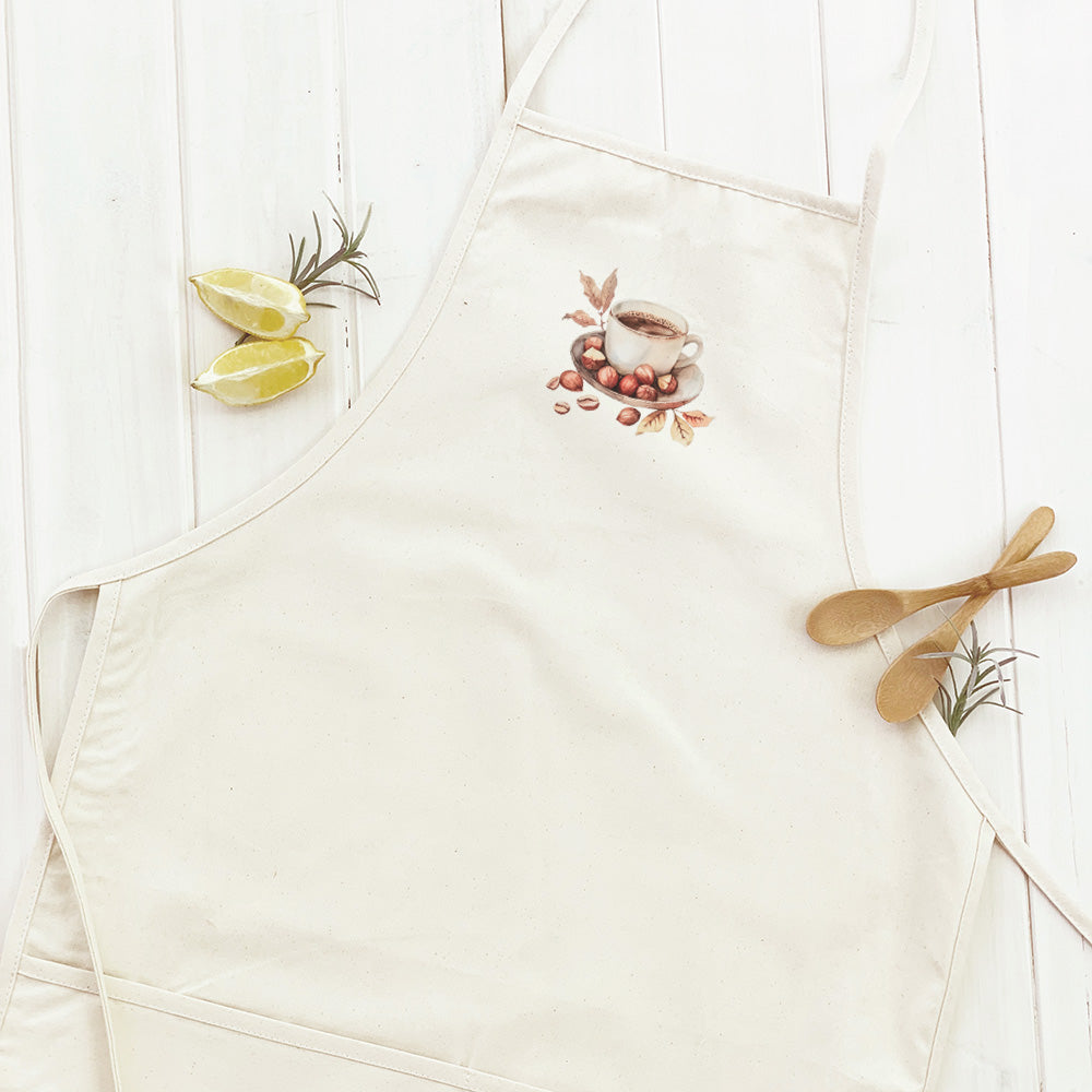Hazelnut Coffee - Customizable Women's Apron