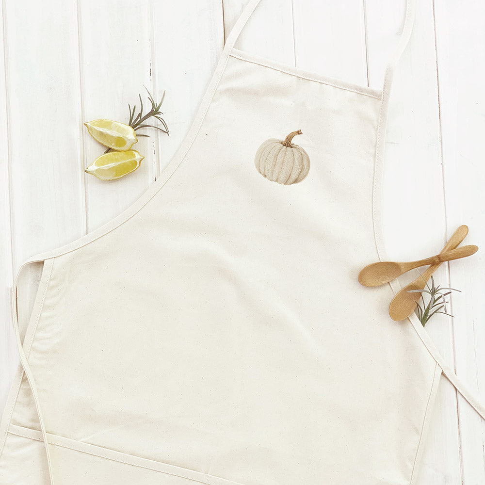 Knit Pumpkin - Customizable Women's Apron