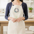 Easter Hydrangea Wreath - Women's Apron