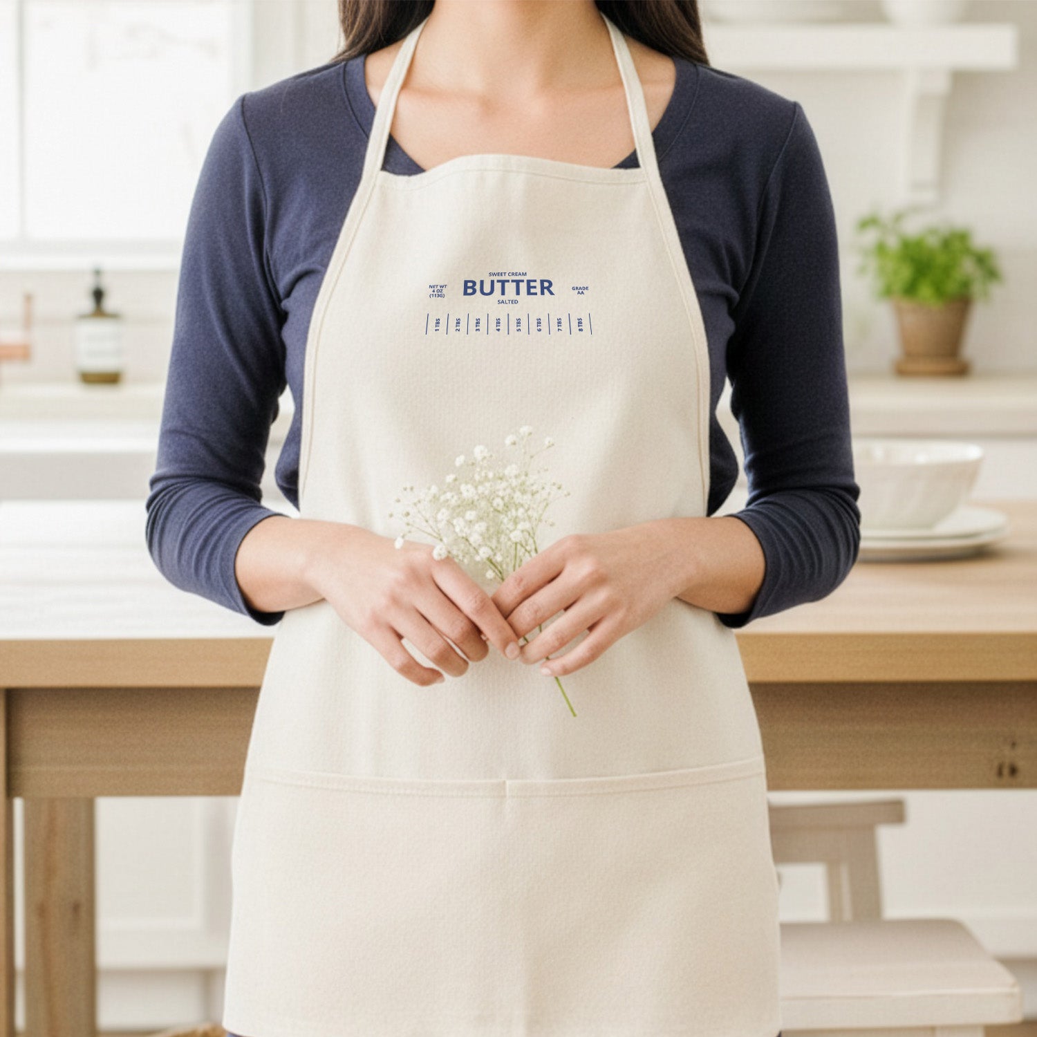 Sweet Cream Butter - Women's Apron