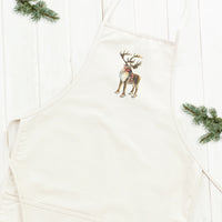 Santa's Reindeer - Women's Apron