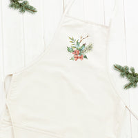 Holly Bundle with Bow - Women's Apron