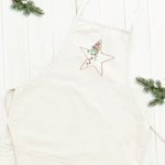 Christmas Star with Berries - Women's Apron