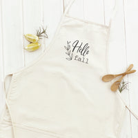 Hello Fall (sprig) - Women's Apron