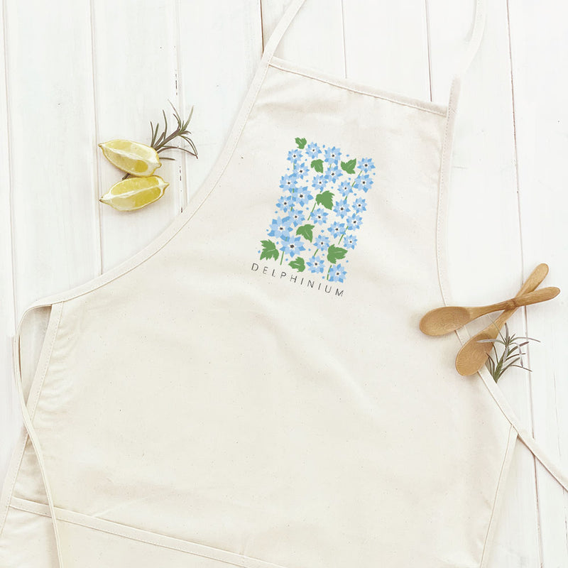 Delphinium (Garden Edition) - Women's Apron