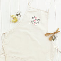 Tic Tac Toe Hearts - Valentine's Day Women's Apron