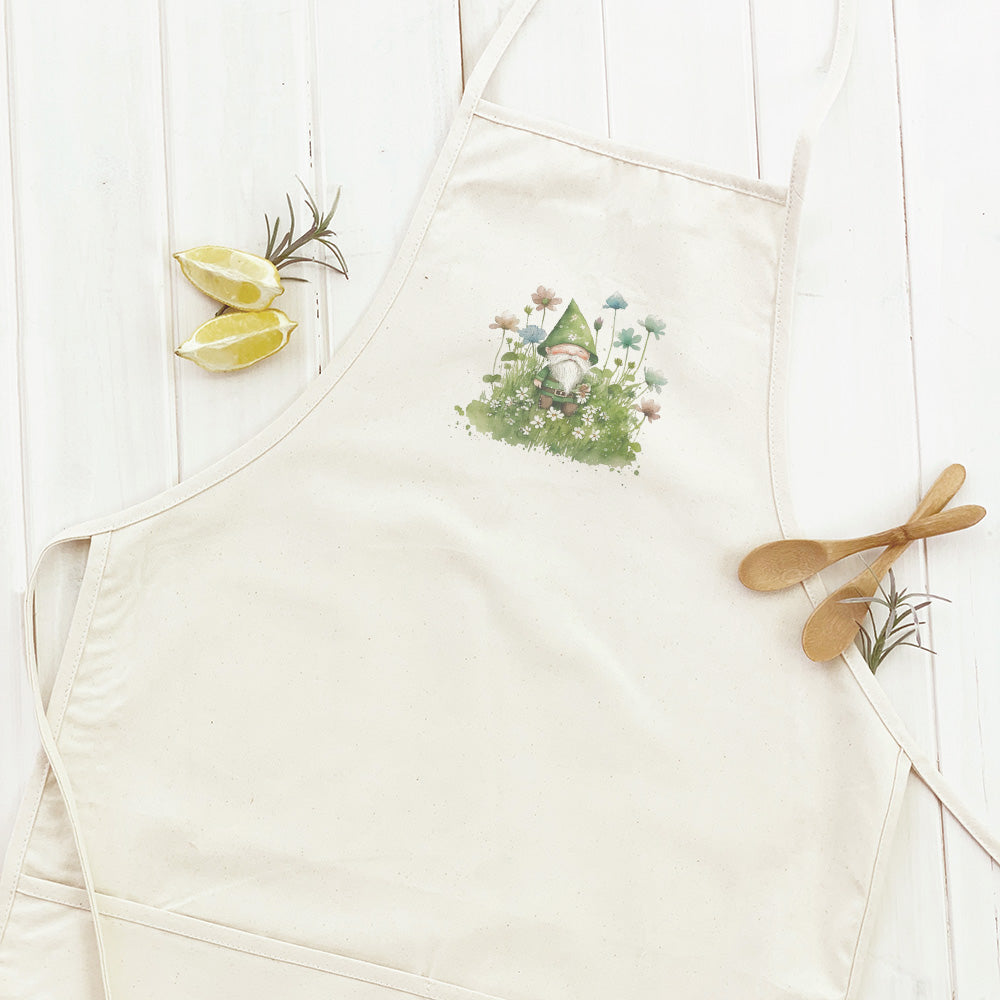 Irish Gnome in Clover - Women's Apron