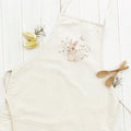 Watercolor Bunny and Florals - Women's Apron