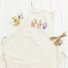 Watercolor Easter Eggs - Warm - Women's Apron