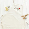 Watercolor Cursive Heart - Custom Women's Apron