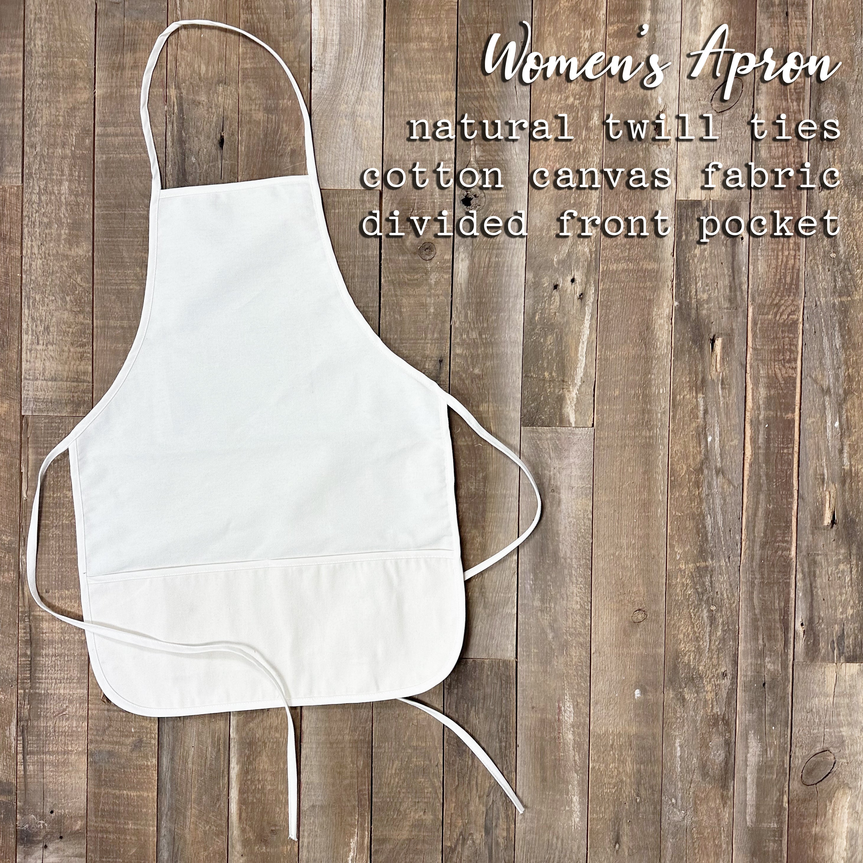 Love Simple Wreath - Women's Apron