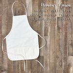Mother's Love is the heart - Women's Apron