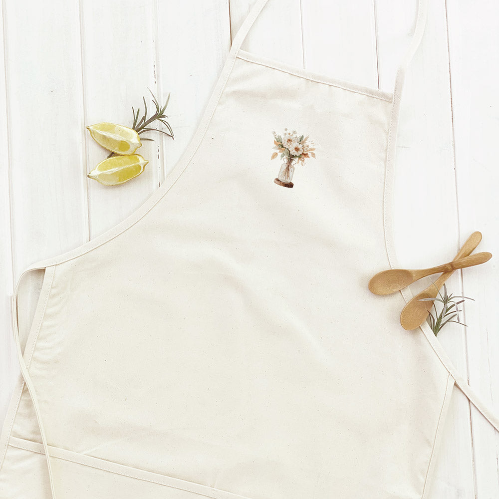Harvest Florals - Fall Customizable Women's Apron