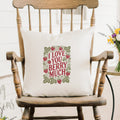 I Love You Berry Much - Square Canvas Pillow