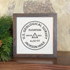 U.S. Geological Survey Custom - Framed Sign