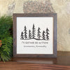 Northwoods Calling - Custom Framed Sign