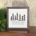 Northwoods Calling - Custom Framed Sign