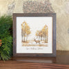 Early Fall Buck - Custom Framed Sign