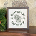Tree Ring State - Custom Framed Sign