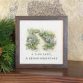 A Tiny Path - Spring Framed Sign