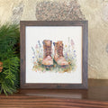 Hiking Boots - Framed Sign