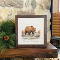 Bear River Scene - Custom Framed Sign