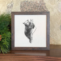 Hand Drawn Bear Cub