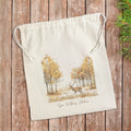 Early Fall Buck - Custom Cotton Cinch Bag