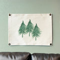 Three Trees - Canvas Wall Hanging