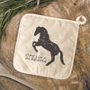 Horse Silhouette Custom - Cotton Pot Holder