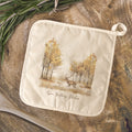 Early Fall Buck - Custom Cotton Pot Holder