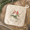 Winter Cardinals - Custom Cotton Pot Holder