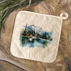 Mountains and Lake - Cotton Pot Holder