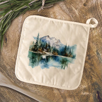 Mountains and Lake - Cotton Pot Holder