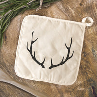 Antlers - Cotton Pot Holder