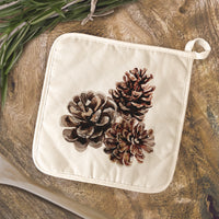 Pinecones - Cotton Pot Holder