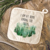 I am at Home Among the Trees - Cotton Pot Holder