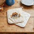 Bear River Scene - Custom Cotton Pot Holder