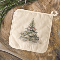 Forest Christmas Tree - Cotton Pot Holder