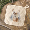 Winter Buck - Cotton Pot Holder