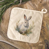 Winter Rabbit - Cotton Pot Holder