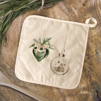 Greenery Ornaments - Cotton Pot Holder