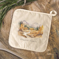 Autumn Mountain Scene - Custom Cotton Pot Holder