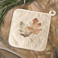 Oak Leaves - Cotton Pot Holder