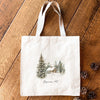 Winter Retreat - Custom Canvas Tote Bag